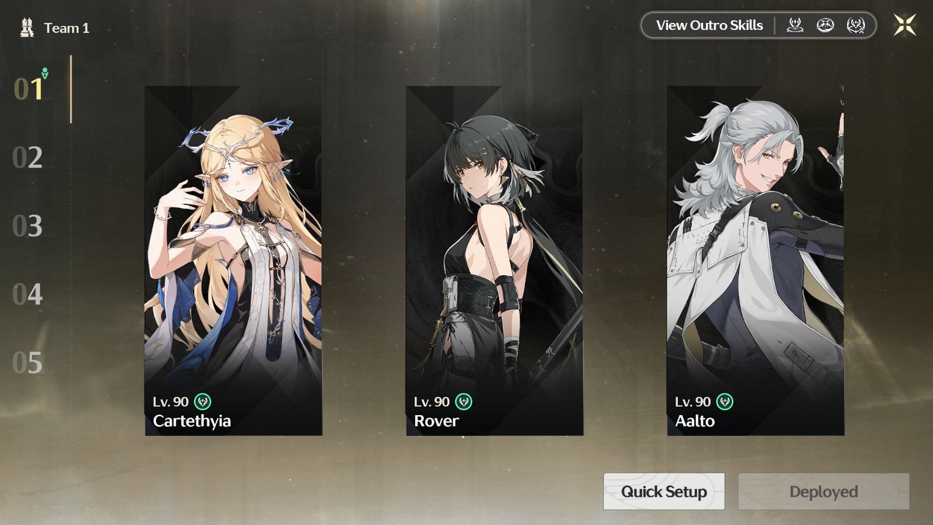 Free-to-play team (Image via Kuro Games)